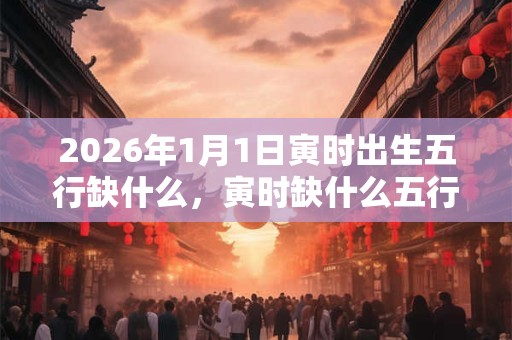 2026年1月1日寅时出生五行缺什么,寅时缺什么五行 2026年1月1日寅时出生五行缺什么,寅时缺什么五行