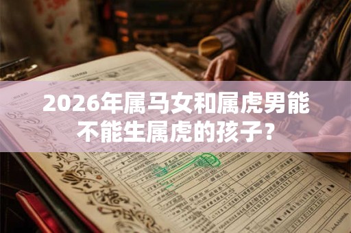 2026年属马女和属虎男能不能生属虎的孩子？