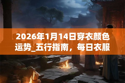 2026年1月14日穿衣颜色运势_五行指南，每日衣服颜色幸运色