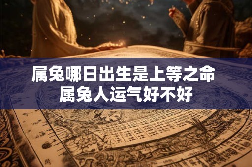 属兔哪日出生是上等之命 属兔人运气好不好