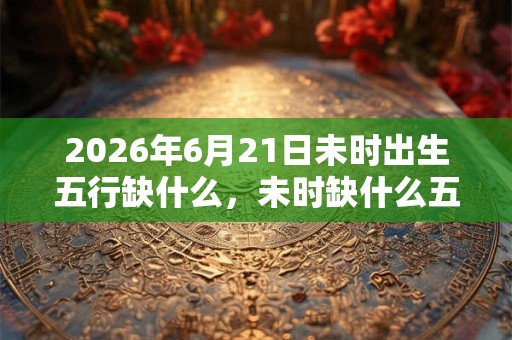 2026年6月21日未时出生五行缺什么,未时缺什么五行 2026年6月21日未时出生五行缺什么,未时缺什么五行