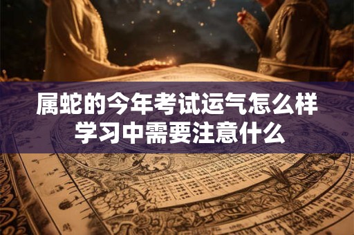 属蛇的今年考试运气怎么样 学习中需要注意什么 属蛇的今年考试运气怎么样 学习中需要注意什么