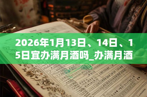 2026年1月13日、14日、15日宜办满月酒吗_办满月酒好不好 2026年1月13日、14日、15日宜办满月酒吗_办满月酒好不好