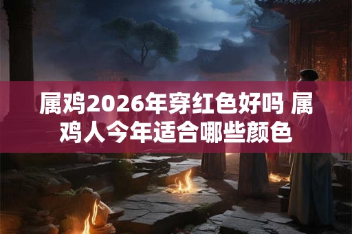 属鸡2026年穿红色好吗 属鸡人今年适合哪些颜色 属鸡2026年穿红色好吗 属鸡人今年适合哪些颜色