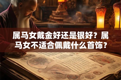 属马女戴金好还是银好?属马女不适合佩戴什么首饰? 属马女戴金好还是银好?属马女不适合佩戴什么首饰?