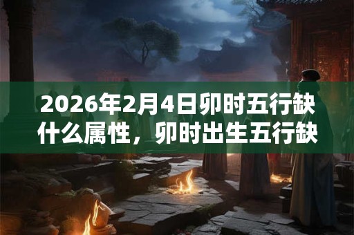 2026年2月4日卯时五行缺什么属性，卯时出生五行缺什么