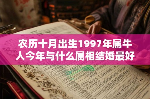农历十月出生1997年属牛人今年与什么属相结婚最好？