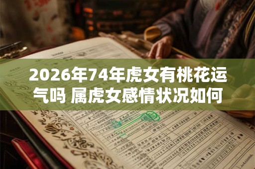 2026年74年虎女有桃花运气吗 属虎女感情状况如何