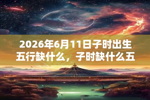 2026年6月11日子时出生五行缺什么,子时缺什么五行 2026年6月11日子时出生五行缺什么,子时缺什么五行