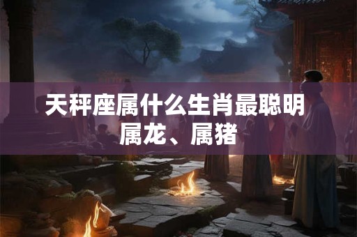 天秤座属什么生肖最聪明 属龙、属猪