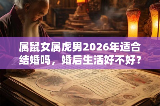 属鼠女属虎男2026年适合结婚吗，婚后生活好不好？