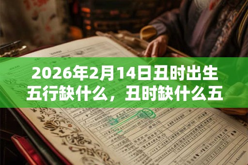 2026年2月14日丑时出生五行缺什么，丑时缺什么五行