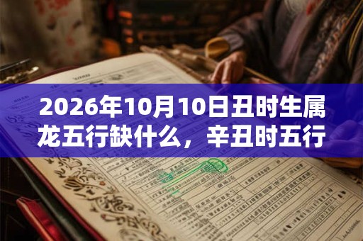 2026年10月10日丑时生属龙五行缺什么,辛丑时五行缺什么 2026年10月10日丑时生属龙五行缺什么,辛丑时五行缺什么