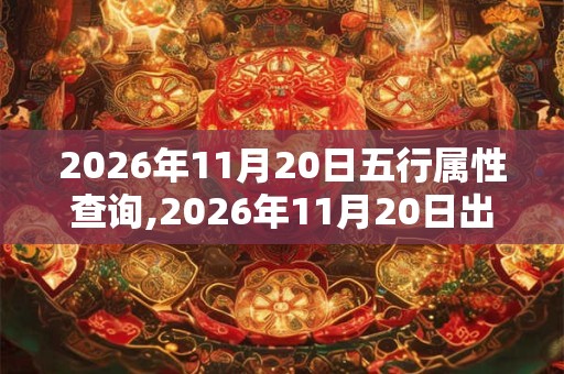 2026年11月20日五行属性查询,2026年11月20日出生五行属什么
