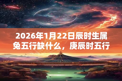 2026年1月22日辰时生属兔五行缺什么,庚辰时五行缺什么 2026年1月22日辰时生属兔五行缺什么,庚辰时五行缺什么