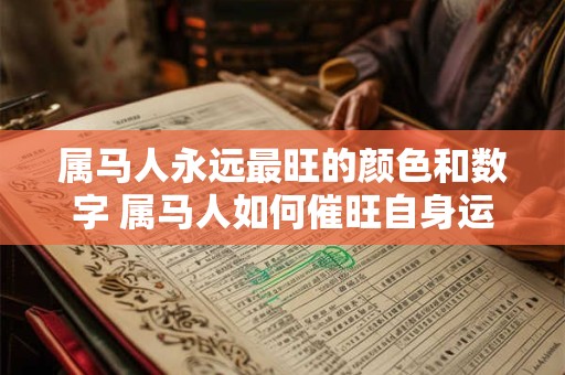属马人永远最旺的颜色和数字 属马人如何催旺自身运势