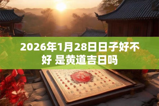 2026年1月28日日子好不好 是黄道吉日吗