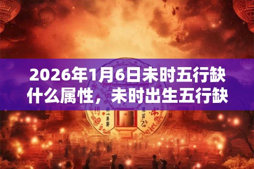 2026年1月6日未时五行缺什么属性，未时出生五行缺什么