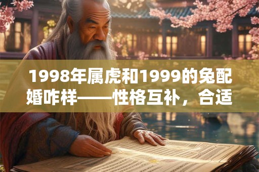 1998年属虎和1999的兔配婚咋样——性格互补，合适为中等婚配！