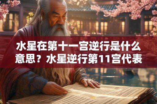 水星在第十一宫逆行是什么意思？水星逆行第11宫代表什么？