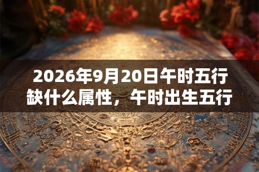 2026年9月20日午时五行缺什么属性，午时出生五行缺什么