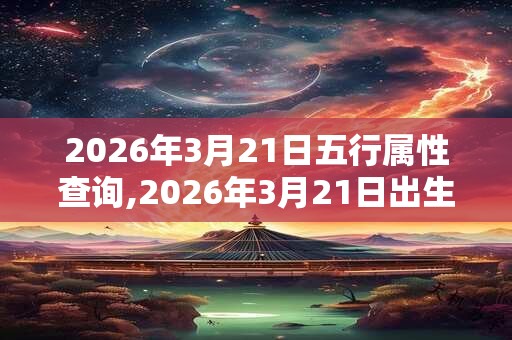 2026年3月21日五行属性查询,2026年3月21日出生五行属什么