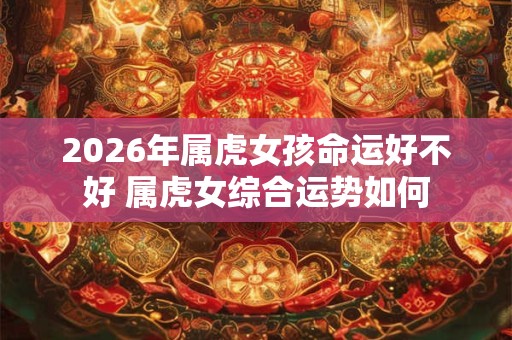 2026年属虎女孩命运好不好 属虎女综合运势如何