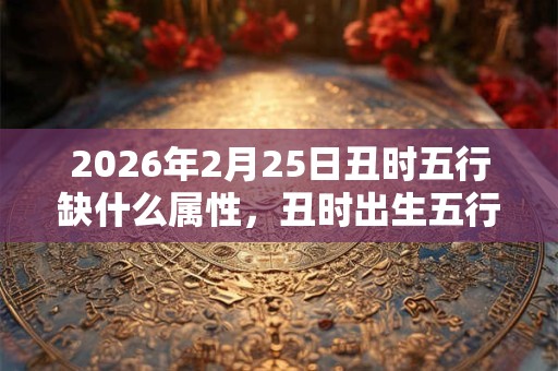 2026年2月25日丑时五行缺什么属性，丑时出生五行缺什么
