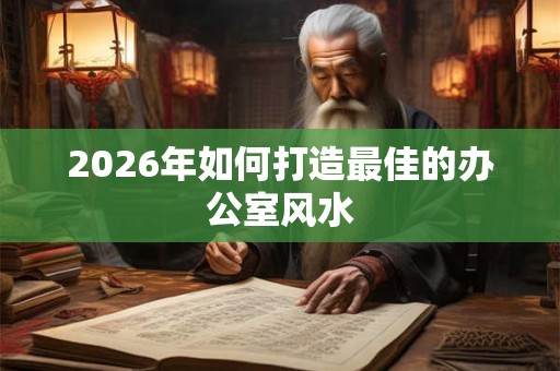2026年如何打造最佳的办公室风水 2026年如何打造最佳的办公室风水