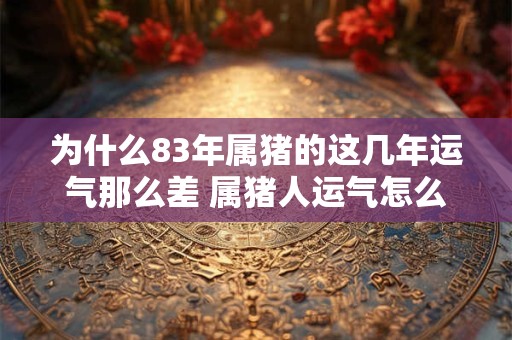 为什么83年属猪的这几年运气那么差 属猪人运气怎么样 为什么83年属猪的这几年运气那么差 属猪人运气怎么样