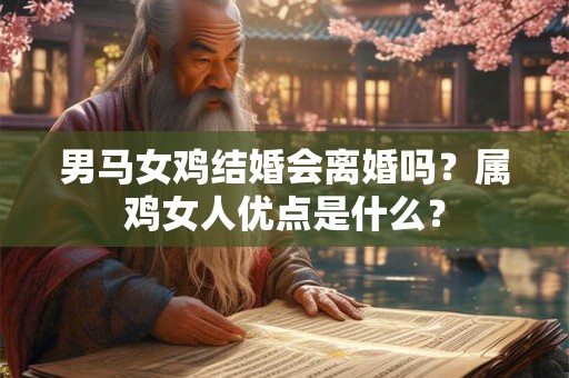 男马女鸡结婚会离婚吗？属鸡女人优点是什么？