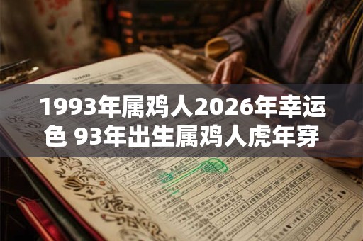 1993年属鸡人2026年幸运色 93年出生属鸡人虎年穿什么颜色衣服好