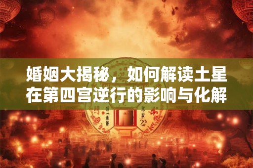 婚姻大揭秘，如何解读土星在第四宫逆行的影响与化解之道