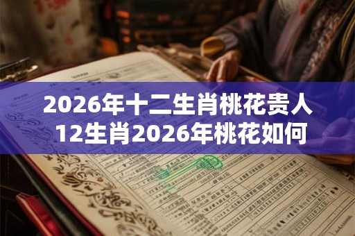 2026年十二生肖桃花贵人 12生肖2026年桃花如何