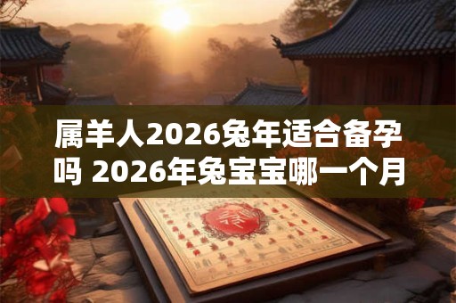 属羊人2026兔年适合备孕吗 2026年兔宝宝哪一个月出生更好命
