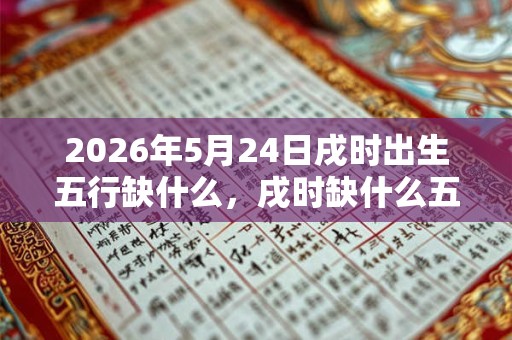2026年5月24日戌时出生五行缺什么，戌时缺什么五行