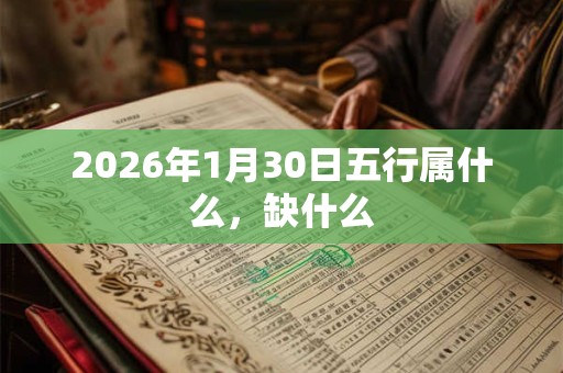 2026年1月30日五行属什么,缺什么 2026年1月30日五行属什么,缺什么
