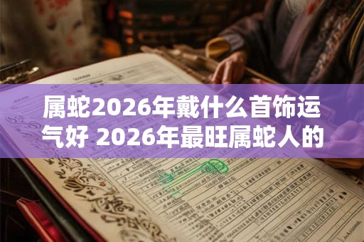 属蛇2026年戴什么首饰运气好 2026年最旺属蛇人的吉祥物