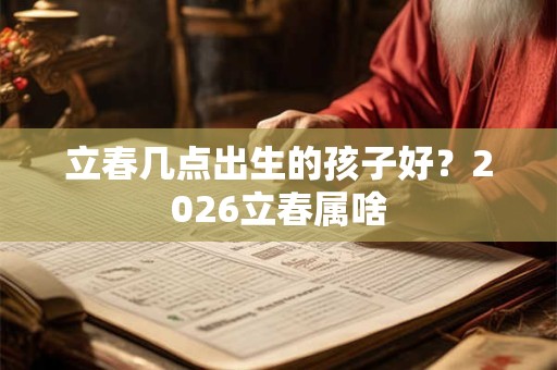 立春几点出生的孩子好？2026立春属啥