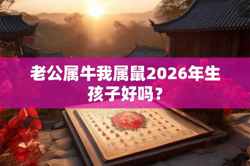 老公属牛我属鼠2026年生孩子好吗？