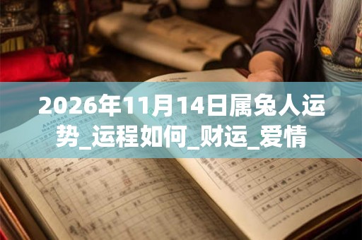 2026年11月14日属兔人运势_运程如何_财运_爱情 2026年11月14日属兔人运势_运程如何_财运_爱情