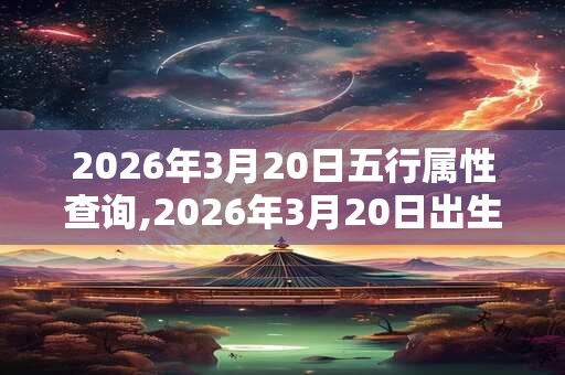 2026年3月20日五行属性查询,2026年3月20日出生五行属什么 2026年3月20日五行属性查询,2026年3月20日出生五行属什么