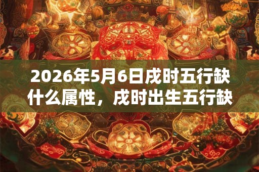 2026年5月6日戌时五行缺什么属性,戌时出生五行缺什么 2026年5月6日戌时五行缺什么属性,戌时出生五行缺什么