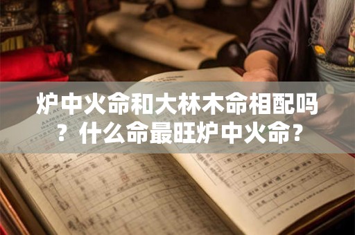 炉中火命和大林木命相配吗?什么命最旺炉中火命? 炉中火命和大林木命相配吗?什么命最旺炉中火命?