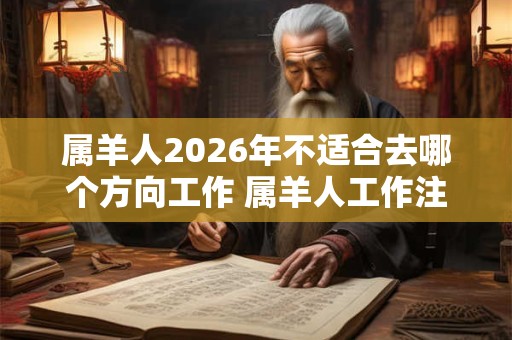 属羊人2026年不适合去哪个方向工作 属羊人工作注意事项