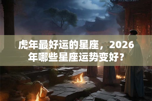 虎年最好运的星座,2026年哪些星座运势变好? 虎年最好运的星座,2026年哪些星座运势变好?