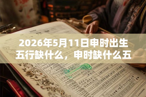 2026年5月11日申时出生五行缺什么,申时缺什么五行 2026年5月11日申时出生五行缺什么,申时缺什么五行