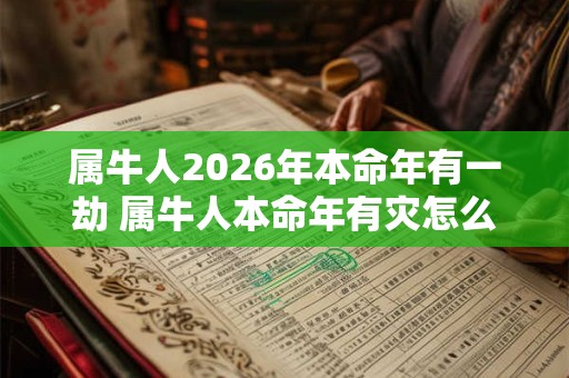 属牛人2026年本命年有一劫 属牛人本命年有灾怎么办