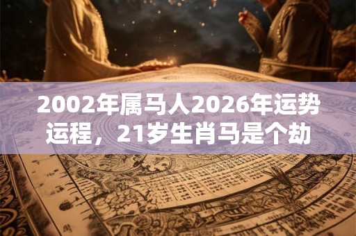 2002年属马人2026年运势运程，21岁生肖马是个劫吗？