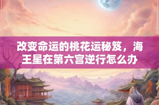 改变命运的桃花运秘笈,海王星在第六宫逆行怎么办 改变命运的桃花运秘笈,海王星在第六宫逆行怎么办